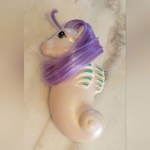 🎉Celebrate My Little Pony G1 Purple-Haired Sea Pony Toy 🌊